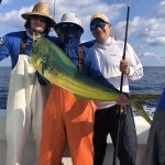 ROFFS™ client Edward Stolarski on the “Fawkes” fishing offshore of Venice, FL yesterday...
"Exactly where you suggested! East of Vernon basin. Went 135 out of Venice 650 feet. Nice 22 pound Mahi and tuna. Crushed deep drop as well. Thank you!”
#ROFFS #ROFFSfishing #2020FishVision #tuna #mahi #crushed #deepdropping